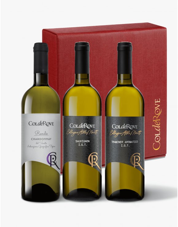 Confezione 3 Bottiglie Rondò Chardonnay IGT - Traminer Aromatico IGT - Sauvignon IGT