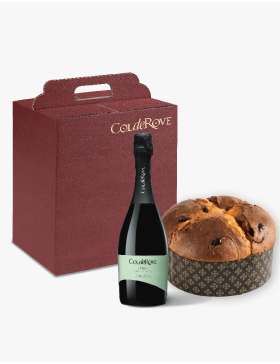 Bauletto Spumante e Panettone Artigianale