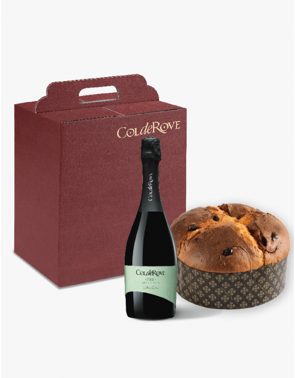 Bauletto Spumante e Panettone Artigianale