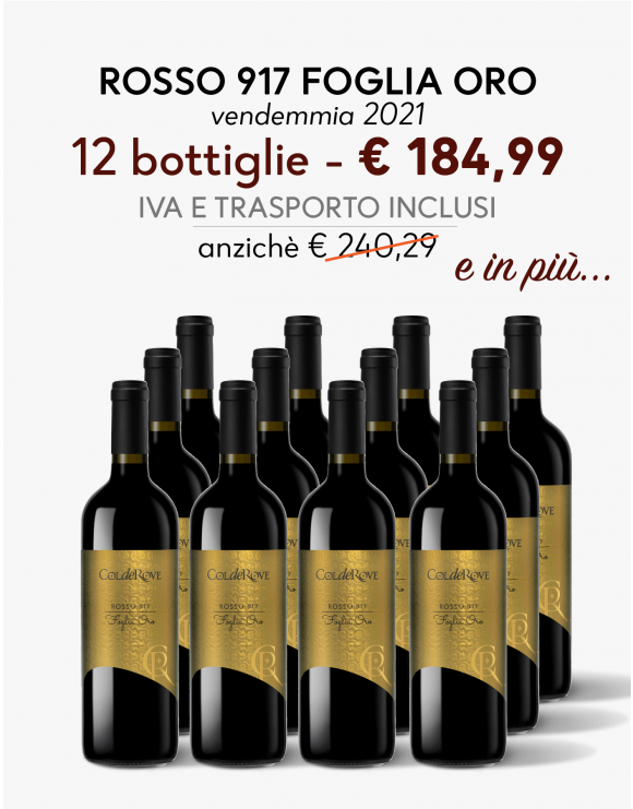 OFFERTA RABOSO 917 FOGLIA ORO